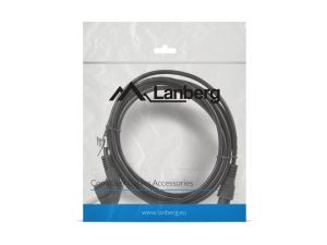 Кабел Lanberg CEE 7/7 (MICKEY) -> IEC 320 C5 power cord 3m VDE, black