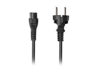 Кабел Lanberg CEE 7/7 (MICKEY) -> IEC 320 C5 power cord 1.8m VDE Straight, black
