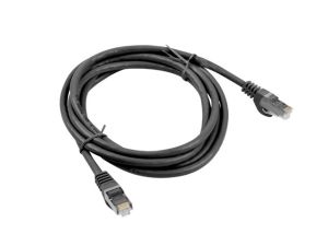 Кабел Lanberg patch cord CAT.6 FTP 2m, black