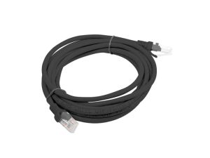 Кабел Lanberg patch cord CAT.5E 3m, black