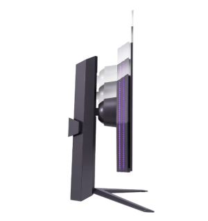 Монитор LG 27GS95QE-B,  26.5", UltraGear OLED 0.03ms (GtG), AG, QHD (2560x1440), 240Hz, HDR400,  275 cd/m2, 1 500 000:1, 1000cd/m2, DCI-P3 98.5%, USB3.0 (1up/2down), VRR, AMD Free-sync, NVIDIA G-Sync, HDMI, DP, Height Adjustable, Pivot, Tilt, Swive, Headp