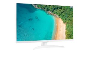 Монитор LG 27TQ615S-WZ, 27.0" IPS, Smart webOS, TV Tuner DVB-T2/C /S2, 1000:1, Mega DFC, 250cd, Full HD (1920 x 1080), Wi-Fi, LAN, AirPlay, HDMI, CI Slot, USB 2.0, Bluetooth, AI Sound, Speakers, White