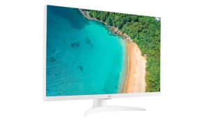 Монитор LG 27TQ615S-WZ, 27.0" IPS, Smart webOS, TV Tuner DVB-T2/C /S2, 1000:1, Mega DFC, 250cd, Full HD (1920 x 1080), Wi-Fi, LAN, AirPlay, HDMI, CI Slot, USB 2.0, Bluetooth, AI Sound, Speakers, White