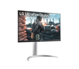 Монитор LG 27UP650K-W, 27" UHD 4K IPS AG, DCI-P3 95%, UltraFine, 5ms, 1200:1, Mega DFC, 400 cd/m2, 3840x2160, HDR 10, VESA Display HDR 400, HDMI, DisplayPort, Headphone out, Height Adjustable,Pivot Tilt, Reader Mode