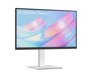 Монитор LG 27US550-W, 27" UHD 4K, IPS Panel Anti-Glare, 5ms, 1000:1, 300cd/m, 3840x2160, DCI-P3 90% t, HDR 10, HDMI, DisplayPort, Dynamic Action Sync, LG Switch,  Headphone out, Height / Pivot / Tilt Adjustable Stand, Black/White