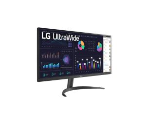 Монитор LG 34WQ500-B, 34" UltraWide AG, IPS Panel, 5ms, 1ms MBR, 1000:1, 400 cd/m2, 21:9, 2560x1080, 100 Hz, HDR 10, sRGB over 99% , AMD FreeSync, 100Hz, HDMI, Tilt, Height Adjustable, Reader Mode, Headphone Out, Black