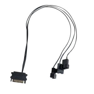 Вентилатори 3бр Lian Li UNI FAN SL Wireless ARGB PWM Reverse Blade - 120 mm Черен + Контролер