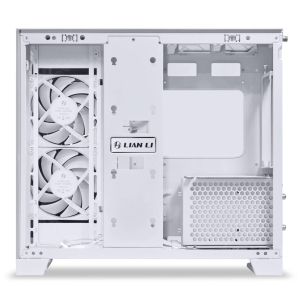 Кутия Lian Li O11 Dynamic Mini V2 Flow + 5 Вентилатора, Mini-Tower - White