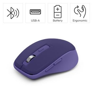HAMA Безжична мишка „WM-450“, 2.4 GHz / Bluetooth, 7 бутона