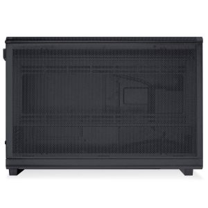 Кутия Lian Li DAN A3-mATX Wood Edition Black, Tempered Glass, Micro Tower