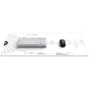 Геймърски пад Dark Project - Terra Nova White XL
