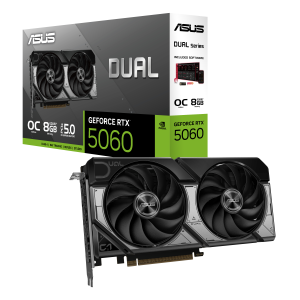 Видео карта ASUS DUAL RTX 5060 OC 8GB GDDR7