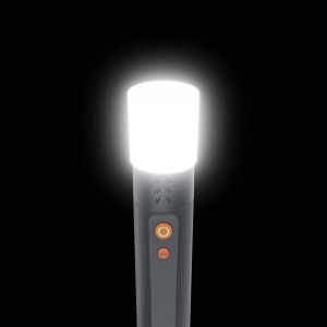 HAMA LED Фенер FLX1200-C, презареждащ се, удароустойчив, алуминиев, 4 режима + SOS
