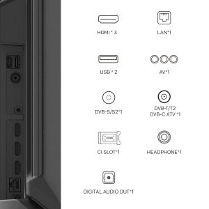 Телевизор METZ 86MQE8000Z, 86"(217 см), QLED, Google TV, 4K/UHD, 144Hz