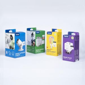 HAMA Смарт мини контакт, Wi-Fi, Гласов контрол, 3680 W, Matter