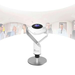 Уеб камера j5create JVCU360 All Around UltraHD,1080p, микрофон, USB, 360° 