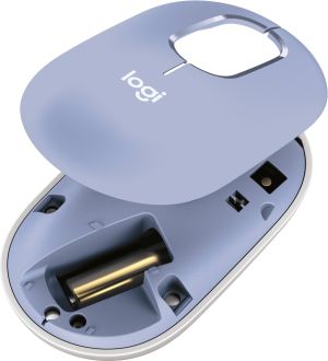 Мишка Logitech POP Mouse with emoji -  LILAC - BT - N/A - EMEA28i-935 - FY25,TERRA