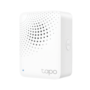 TP LINK интелигентен хъб със звънец H100, аларма, координира се с интелиг. сензори Tapo, свързва до 64 интелиг. у-ва, звънец, Wi-Fi