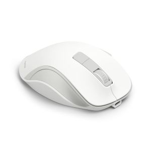 HAMA Безжична оптична мишка WM-500 Recharge, бяла, 6 бут.,800/1200/1600 dpi, безшумна