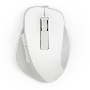 HAMA Безжична оптична мишка WM-500 Recharge, бяла, 6 бут.,800/1200/1600 dpi, безшумна