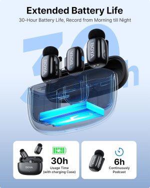 Безжична микрофонна система BOYA Mini 2-03 с Lightning