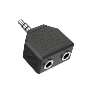HАМА Аудио адаптер, 3.5 mm жак - 2 x 3.5 mm жак женско, стерео