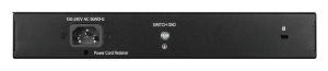 Суич D-Link DGS-1008MP, 8 портов PoE 10/100/1000 Gigabit, неуправляем десктоп суич