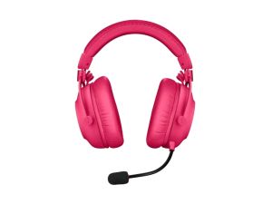 Слушалки Logitech Headset - PRO X 2 LIGHTSPEED Wireless Gaming Headset - MAGENTA - 2.4GHZ - N/A - EMEA28-935