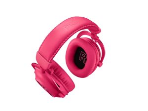Слушалки Logitech Headset - PRO X 2 LIGHTSPEED Wireless Gaming Headset - MAGENTA - 2.4GHZ - N/A - EMEA28-935