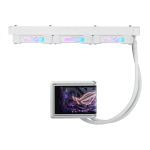 Охладител за процесор ASUS ROG Ryuo IV 360 ARGB White Edition 6.67" Curved AMOLED Display