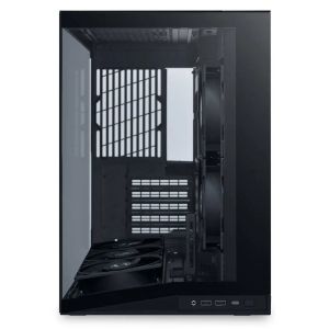 Кутия Lian Li O11 Dynamic Mini V2 Flow + 5 Вентилатора, Mini-Tower - Black