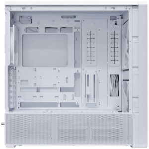 Кутия Lian Li LANCOOL 217 INF RGB Mid-Tower, Tempered Glass - Бял