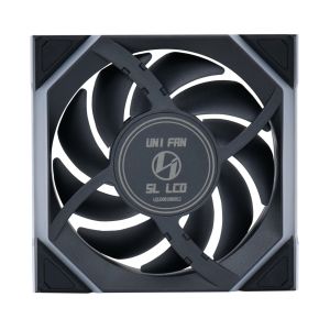 Вентилатори 3бр Lian Li UNI FAN SL Wireless LCD Reverse Blade ARGB PWM - 120 mm Черни