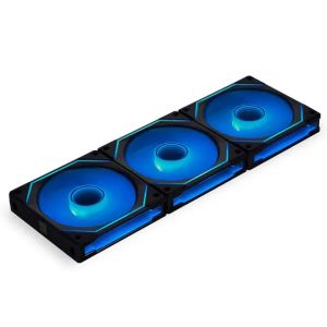Комплект Вентилатори Lian-Li UNI SL-INF 120 ARGB Reverse Blade PWM + Контролер - Black