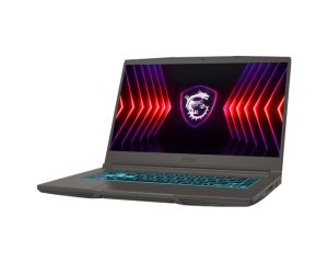 Лаптоп MSI Thin 15 B12UC, i5-12450H (8C/12T, up to 4.40 GHz, 12 MB), GeForce RTX 3050 4GB GDDR6, 15.6" FHD (1920x1080), 144Hz, IPS, 16GB RAM 2x8 (3200)MHz, 512GB PCIe Gen4x4 SSD, WiFi 6E, BT5.3, Backlit Kbd (Blue), NO OS, 52.4 Whrs, 1.86 kg