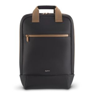 HAMA Раница за лаптоп "Ultra Lightweight", до 41 см (16,2"), черно с кафяво