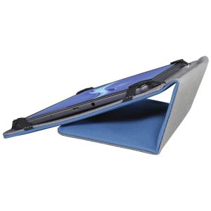 Калъф-стойка за таблет HAMA Strap, 9.5 - 11", Син, 216430