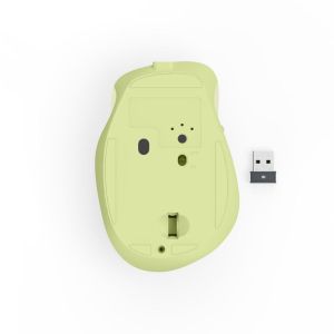 HAMA Безжична оптична мишка WM-500 Recharge, зелена, 6 бут.,800/1200/1600 dpi, безшумна