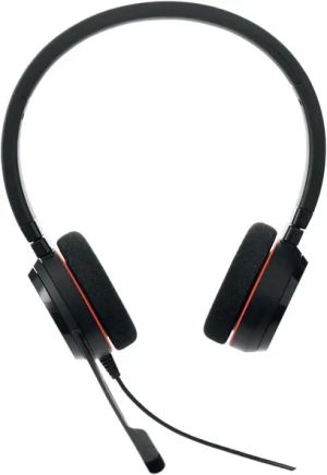 Слушалки с микрофон Jabra Evolve 20 MS Stereo USB-C/А Adapter