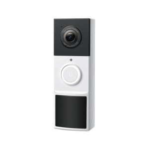 TP LINK нтелигентен видео звънец за врата Tapo D210, 2K QHD (2560×1440),160° зрителен ъгъл, microSD до 512 GB, 2.4Ghz, AI-разпознаване