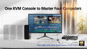 KVM Суич ATEN CS784H