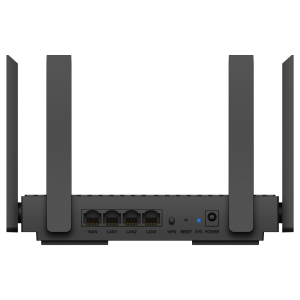 Безжичен рутер Cudy WR1500, AX1500, Gigabit Wi-Fi 6, 4×10/100/1000