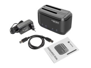 Докинг станция Natec HDD Docking Station Kangaroo Dual SATA USB 3.0