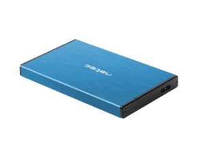 Кутия за твърд диск Natec External HDD/SSD Enclosure Rhino Go SATA 2.5" USB 3.0 Blue