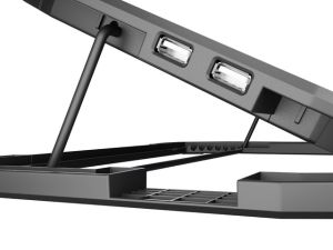 Охлаждаща система Natec Laptop Cooling Pad Oriole 15.6-17.3" 3 Fans, Led Light, 2 USB