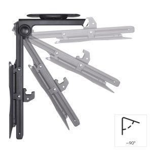 HAMA Стойка за TV за монтаж на таван, 117 cm (46") , до 20 кг, 220876
