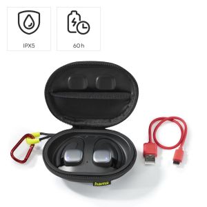 Hama Блутут слушалки "Spirit Athletics" Bluetooth®, 184113