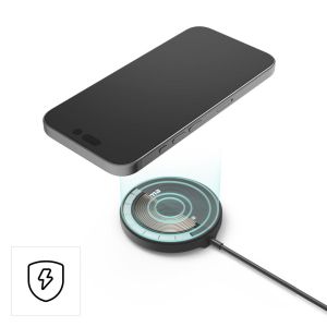 HAMA Безжично зарядно устройство Qi2, 15 W, черно,