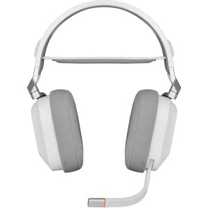 Геймърски слушалки с микрофон Corsair HS80 RGB White безжични PC/PS5/PS4