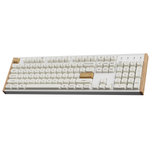 Геймърска безжична Механична клавиатура Keychron K10 HE Magnetic Switch - White Special Edition